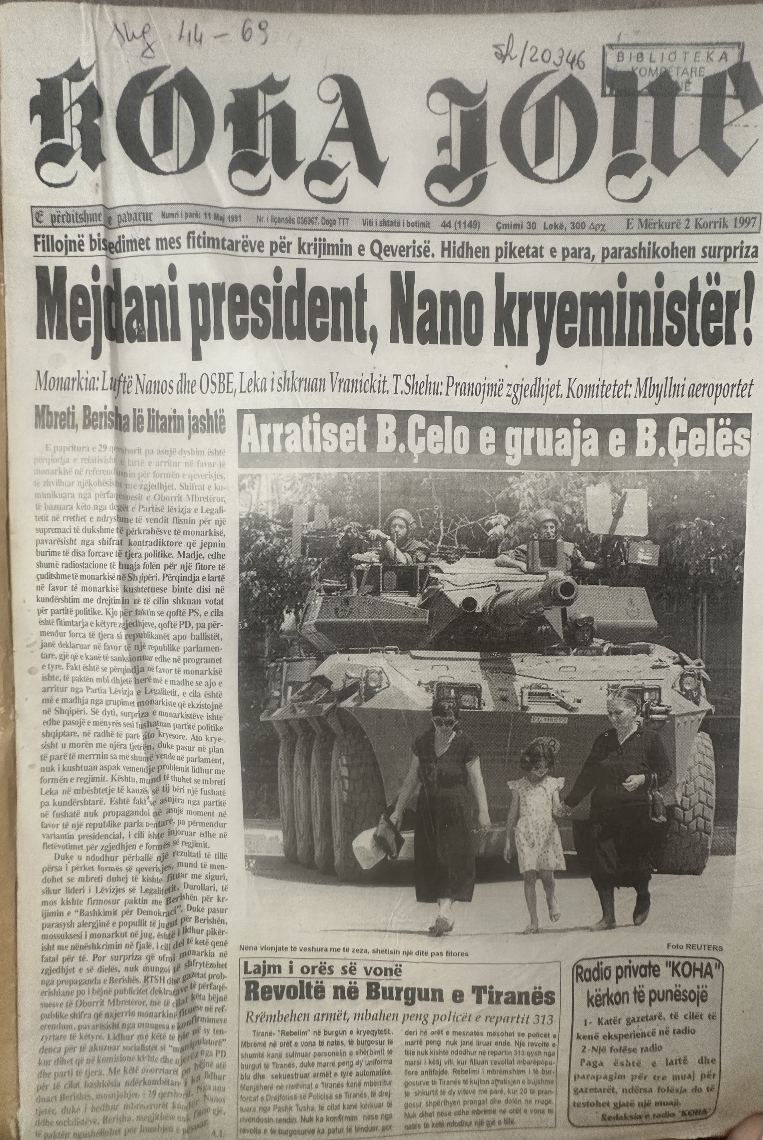 Koha Jonë 1997-07-02